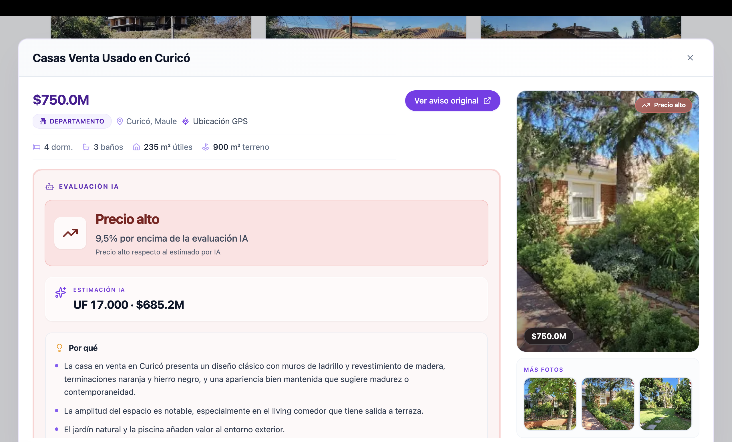 antihouses — evaluación inmobiliaria con IA